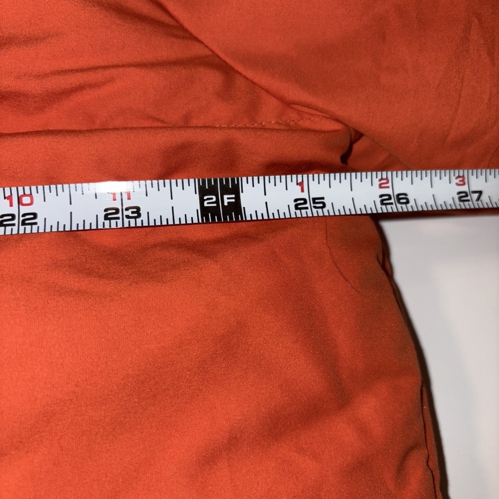 Polo Ralph Lauren Boulder Down Puffer Coat Orange Men's Size MEDIUM NWT‎  $498 - Picture 7 of 8